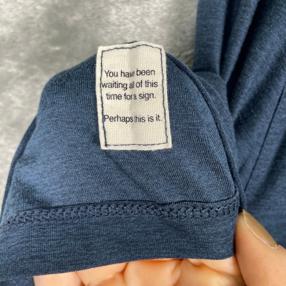 Vuori Polo Shirt Mens Large Navy Blue Excellent V188 Performance Short Sleeve - Picture 2 of 8